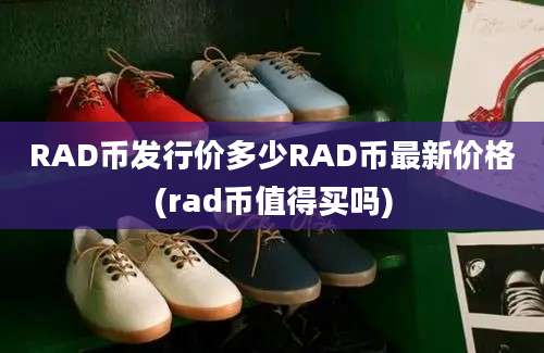 RAD币发行价多少RAD币最新价格(rad币值得买吗)