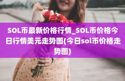 SOL币最新价格行情_SOL币价格今日行情美元走势图(今日sol币价格走势图)