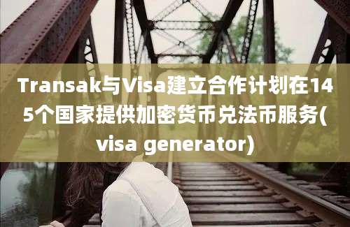 Transak与Visa建立合作计划在145个国家提供加密货币兑法币服务(visa generator)