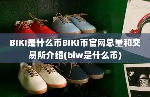 BIKI是什么币BIKI币官网总量和交易所介绍(biw是什么币)