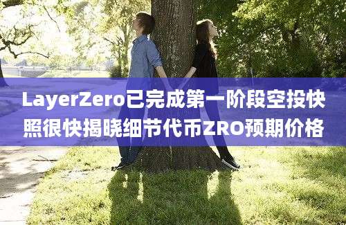 LayerZero已完成第一阶段空投快照很快揭晓细节代币ZRO预期价格