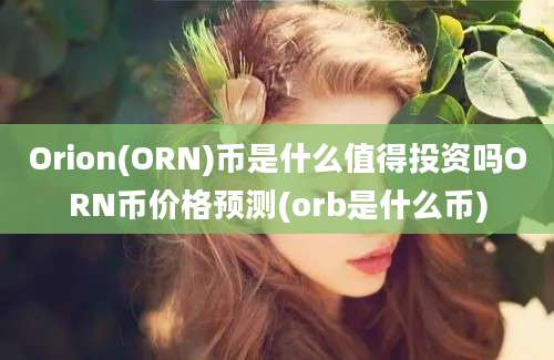 Orion(ORN)币是什么值得投资吗ORN币价格预测(orb是什么币)