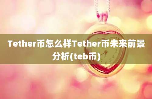 Tether币怎么样Tether币未来前景分析(teb币)