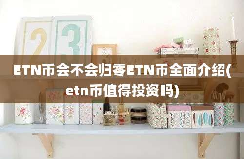 ETN币会不会归零ETN币全面介绍(etn币值得投资吗)