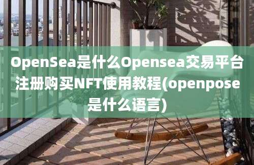 OpenSea是什么Opensea交易平台注册购买NFT使用教程(openpose是什么语言)