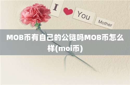 MOB币有自己的公链吗MOB币怎么样(moi币)