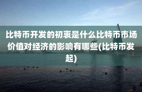 比特币开发的初衷是什么比特币市场价值对经济的影响有哪些(比特币发起)