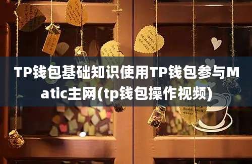 TP钱包基础知识使用TP钱包参与Matic主网(tp钱包操作视频)