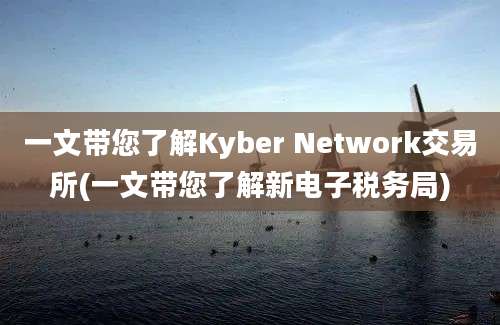 一文带您了解Kyber Network交易所(一文带您了解新电子税务局)