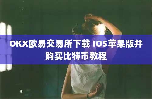 OKX欧易交易所下载 IOS苹果版并购买比特币教程