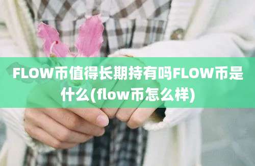 FLOW币值得长期持有吗FLOW币是什么(flow币怎么样)