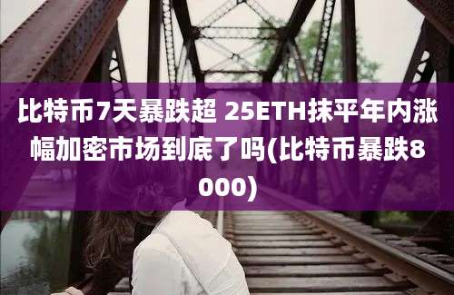 比特币7天暴跌超 25ETH抹平年内涨幅加密市场到底了吗(比特币暴跌8000)