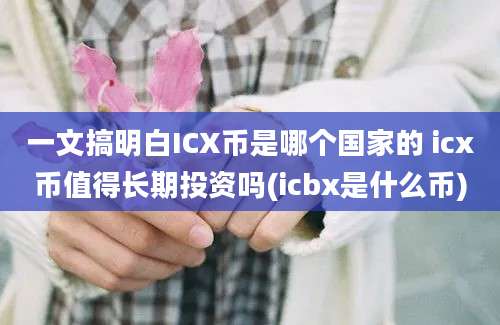 一文搞明白ICX币是哪个国家的 icx币值得长期投资吗(icbx是什么币)