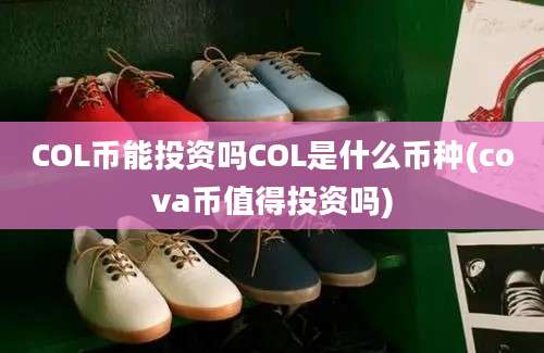 COL币能投资吗COL是什么币种(cova币值得投资吗)