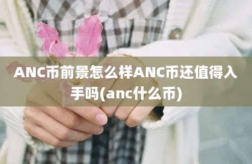 ANC币前景怎么样ANC币还值得入手吗(anc什么币)