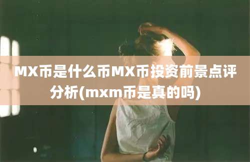 MX币是什么币MX币投资前景点评分析(mxm币是真的吗)