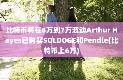 比特币将在6万到7万波动Arthur Hayes已购买SOLDOGE和Pendle(比特币上6万)