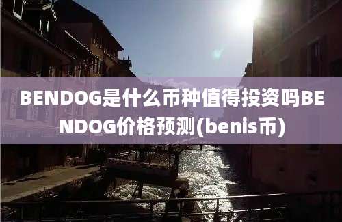 BENDOG是什么币种值得投资吗BENDOG价格预测(benis币)