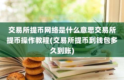 交易所提币网络是什么意思交易所提币操作教程(交易所提币到钱包多久到账)