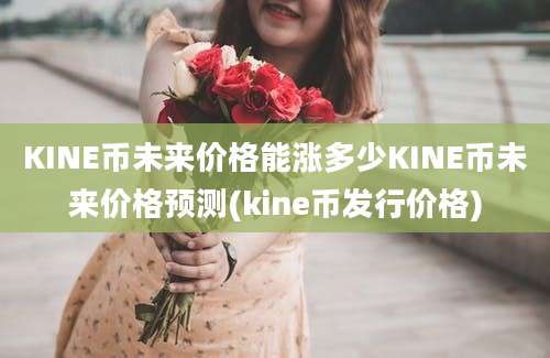 KINE币未来价格能涨多少KINE币未来价格预测(kine币发行价格)