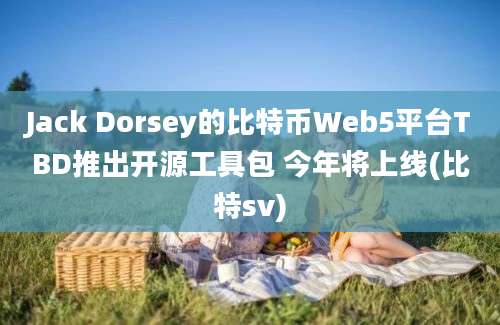 Jack Dorsey的比特币Web5平台TBD推出开源工具包 今年将上线(比特sv)