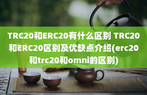 TRC20和ERC20有什么区别 TRC20和ERC20区别及优缺点介绍(erc20和trc20和omni的区别)