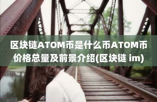 区块链ATOM币是什么币ATOM币价格总量及前景介绍(区块链 im)