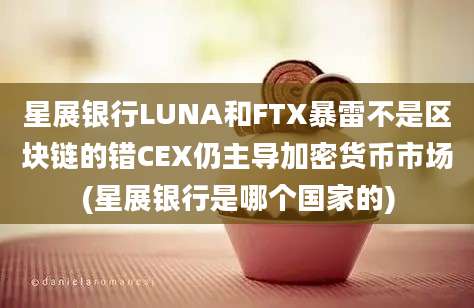 星展银行LUNA和FTX暴雷不是区块链的错CEX仍主导加密货币市场(星展银行是哪个国家的)