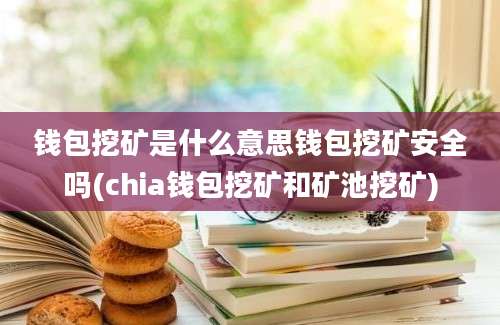 钱包挖矿是什么意思钱包挖矿安全吗(chia钱包挖矿和矿池挖矿)