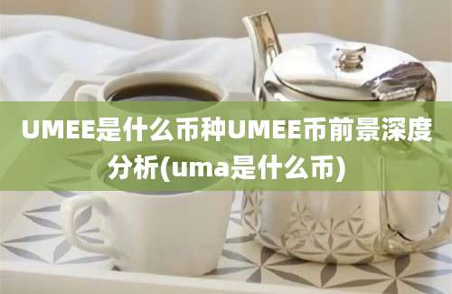 UMEE是什么币种UMEE币前景深度分析(uma是什么币)