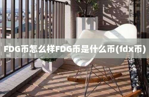 FDG币怎么样FDG币是什么币(fdx币)