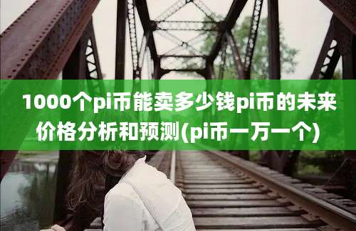 1000个pi币能卖多少钱pi币的未来价格分析和预测(pi币一万一个)