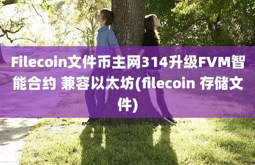 Filecoin文件币主网314升级FVM智能合约 兼容以太坊(filecoin 存储文件)