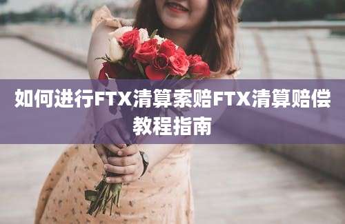 如何进行FTX清算索赔FTX清算赔偿教程指南