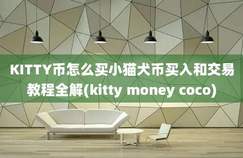 KITTY币怎么买小猫犬币买入和交易教程全解(kitty money coco)