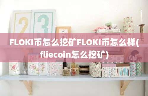 FLOKI币怎么挖矿FLOKI币怎么样(fliecoin怎么挖矿)