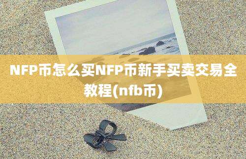 NFP币怎么买NFP币新手买卖交易全教程(nfb币)