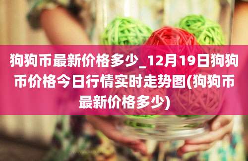 狗狗币最新价格多少_12月19日狗狗币价格今日行情实时走势图(狗狗币最新价格多少)