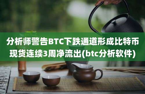 分析师警告BTC下跌通道形成比特币现货连续3周净流出(btc分析软件)