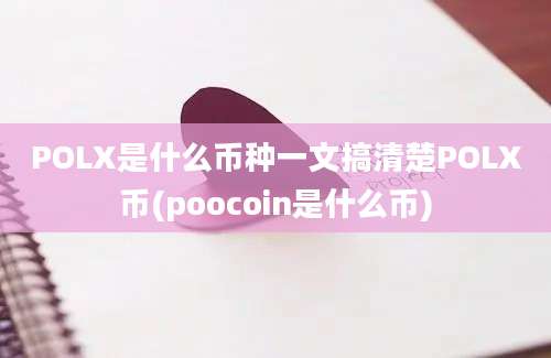 POLX是什么币种一文搞清楚POLX币(poocoin是什么币)