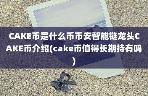 CAKE币是什么币币安智能链龙头CAKE币介绍(cake币值得长期持有吗)