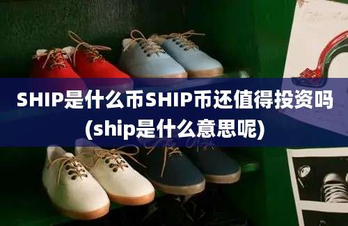 SHIP是什么币SHIP币还值得投资吗(ship是什么意思呢)