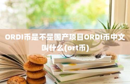 ORDI币是不是国产项目ORDI币中文叫什么(ort币)