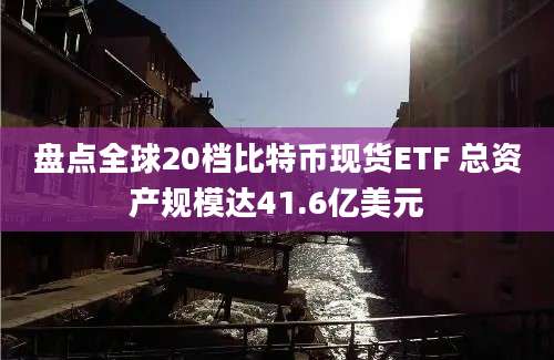 盘点全球20档比特币现货ETF 总资产规模达41.6亿美元