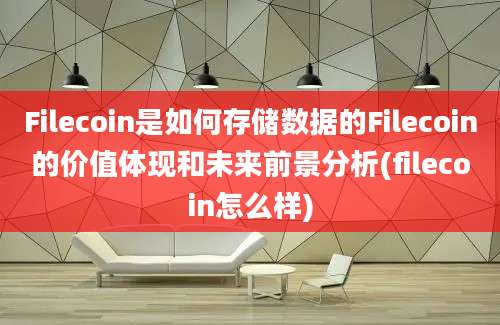 Filecoin是如何存储数据的Filecoin的价值体现和未来前景分析(filecoin怎么样)