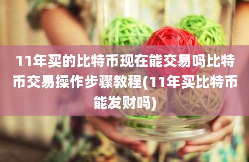 11年买的比特币现在能交易吗比特币交易操作步骤教程(11年买比特币能发财吗)