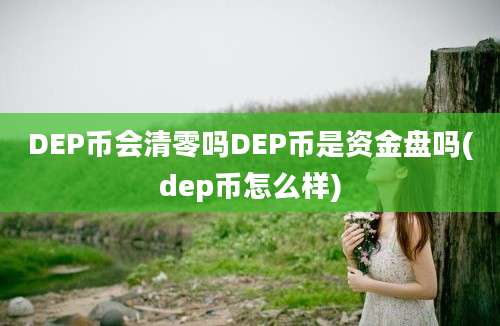 DEP币会清零吗DEP币是资金盘吗(dep币怎么样)