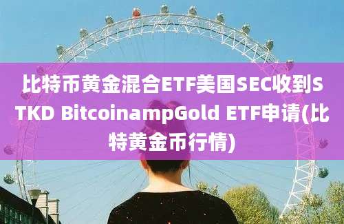 比特币黄金混合ETF美国SEC收到STKD BitcoinampGold ETF申请(比特黄金币行情)