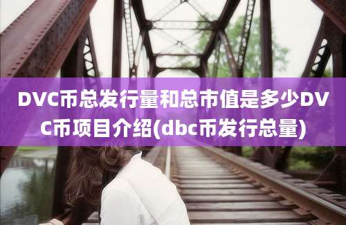 DVC币总发行量和总市值是多少DVC币项目介绍(dbc币发行总量)