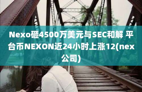 Nexo砸4500万美元与SEC和解 平台币NEXON近24小时上涨12(nex公司)